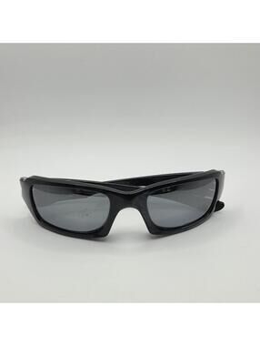 Oakley Fives Squared (4+1)2 12-967 Polarized Lenses Black Wrap Sunglasses
